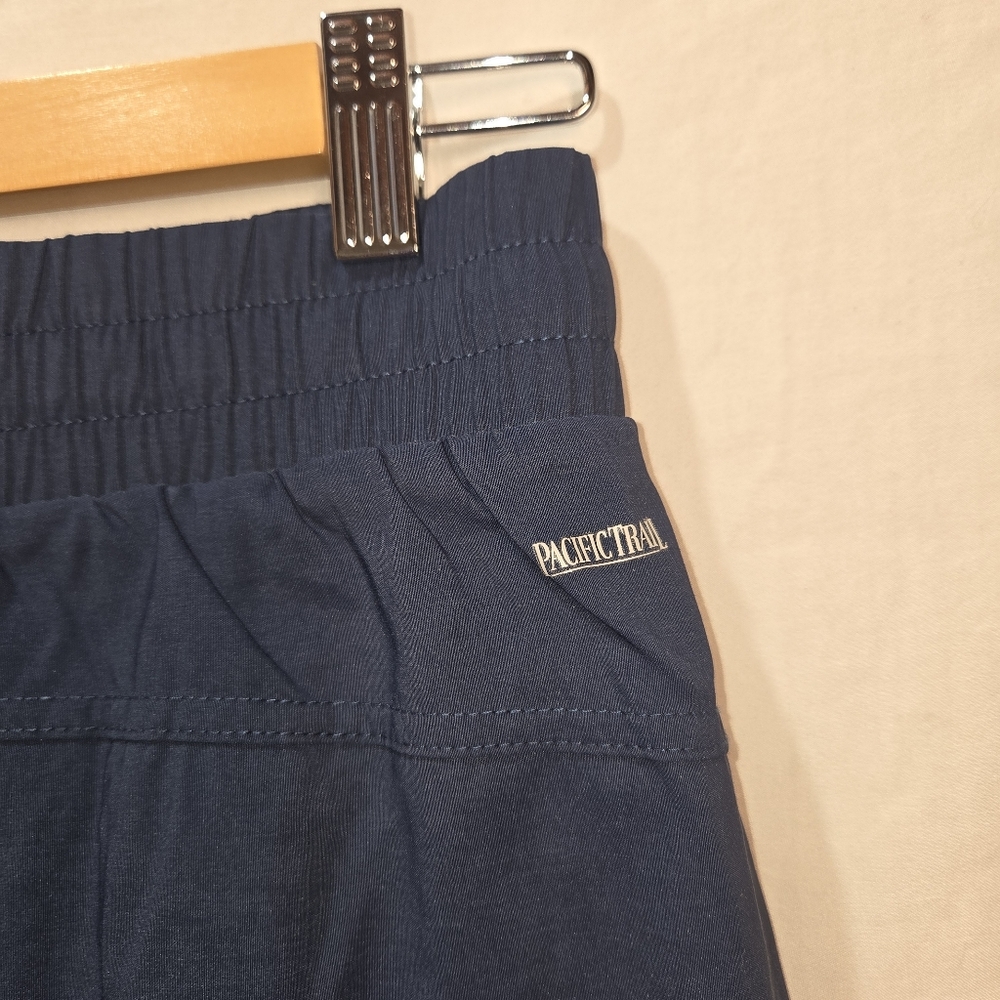 Golf Tennis Skort Blue Size Small Built In Shorts Zip Pocket Missing Drawstring - Picture 4 of 9